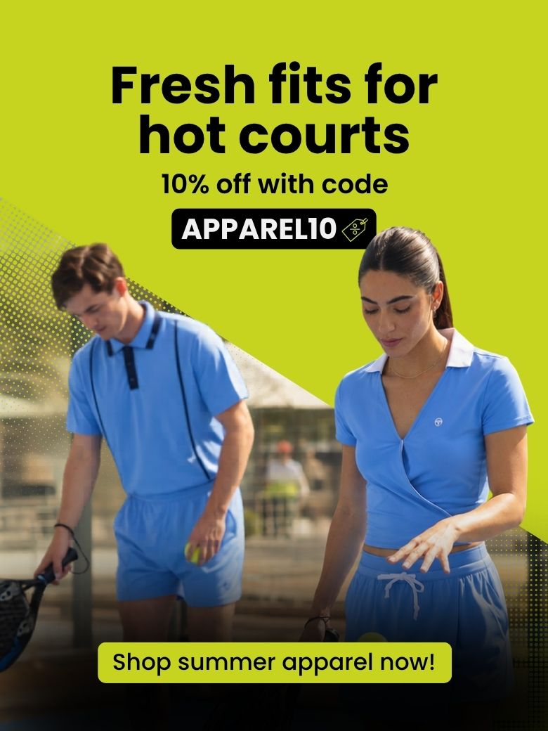 Banner móvil quiz profile rackets