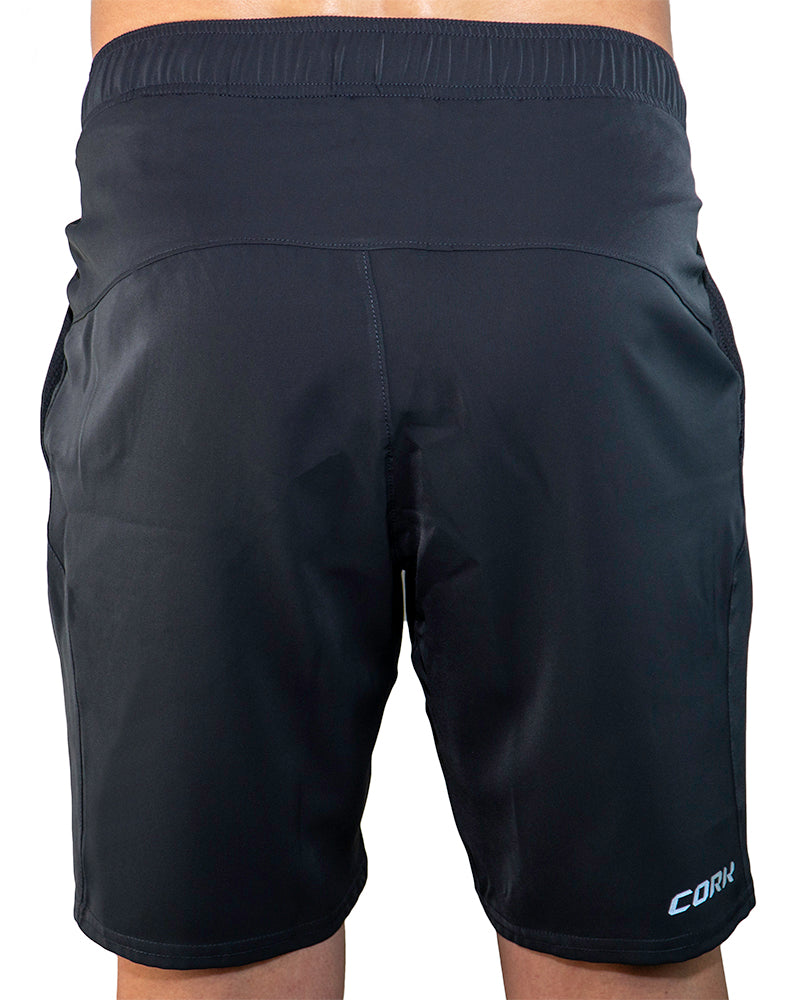 Cork Padel Men's Premium Shorts Gray