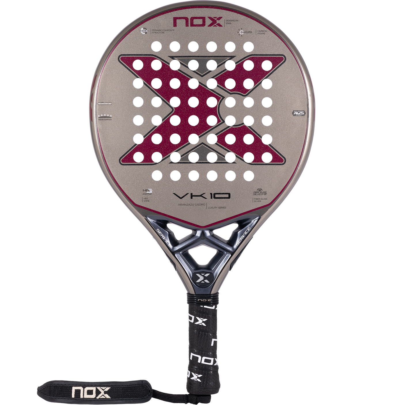 Nox Padel Racket VK10 Luxury 2023 By Aranzazu Osoro