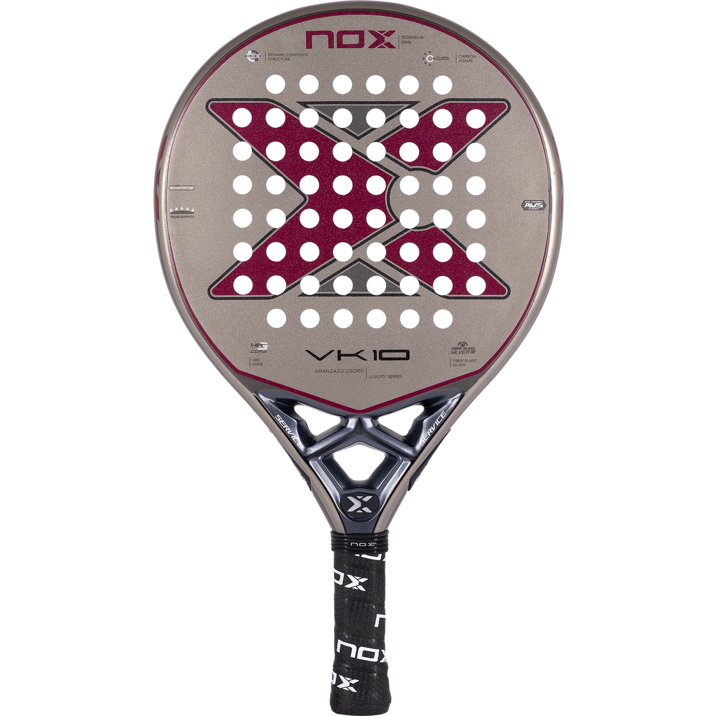 Nox Padel Racket VK10 Luxury 2023 By Aranzazu Osoro