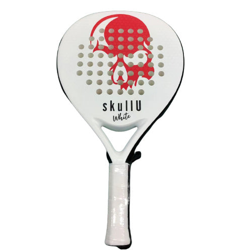 SkullU Padel Racket - White