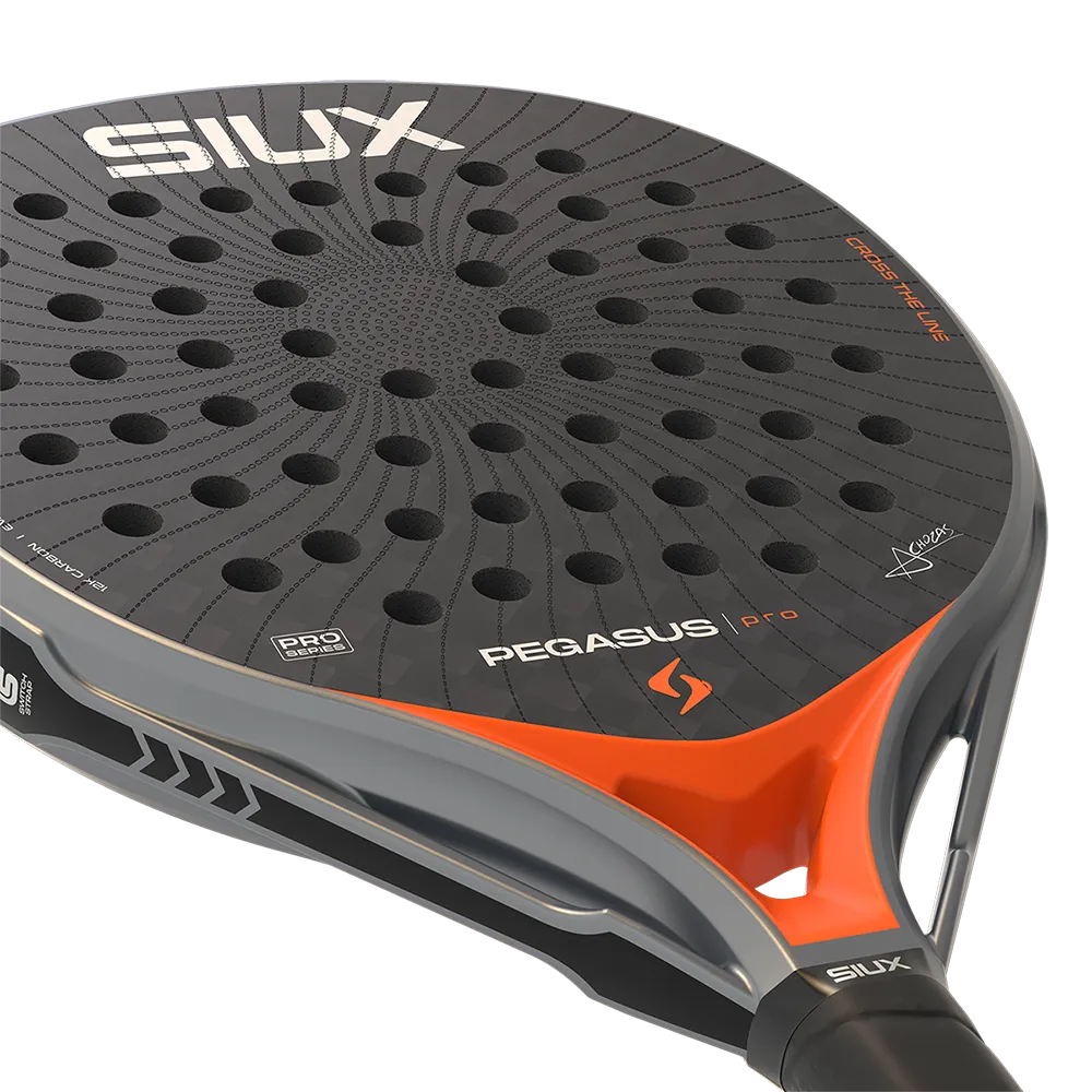 Siux Padel Racket Pegasus Pro 2026 Lava Orange