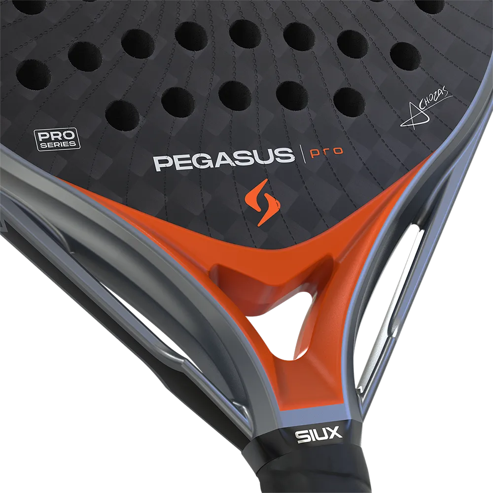 Siux Padel Racket Pegasus Pro 2026 Lava Orange