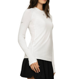 GLDN PNT Performance L/S Top Bright White