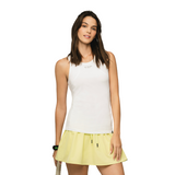 GLDN PNT Performance Racerback Tank Bright White
