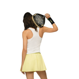GLDN PNT Performance Racerback Tank Bright White
