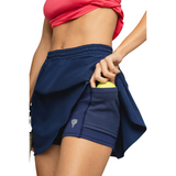 GLDN PNT Performance Skirt Blue Print