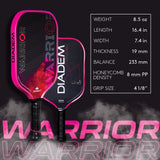 Pala de pickleball Diadem DUPR Warrior