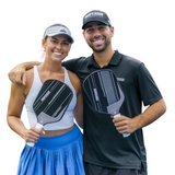 Professor Pickleball Premier Paddle Set | 2 Paddles, 4 Balls, 2 Grips, & Bag
