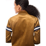 Chaqueta de chándal Cordurato para mujer Sergio Tacchini | Marrón bronce