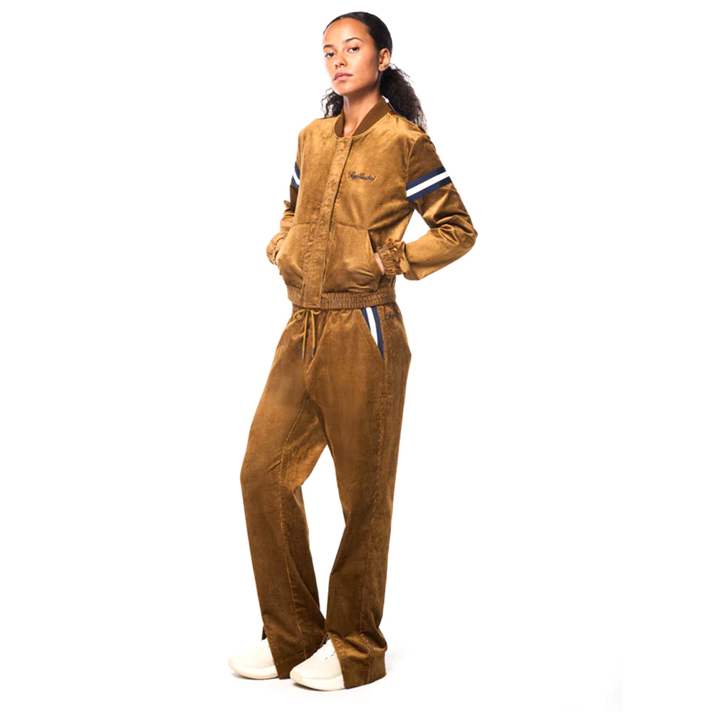 Chaqueta de chándal Cordurato para mujer Sergio Tacchini | Marrón bronce