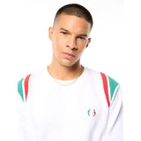 Sergio Tacchini Eredita Crewneck | Blanco Brillante