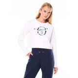 Sergio Tacchini Piano Crewneck | Blanco Brillante