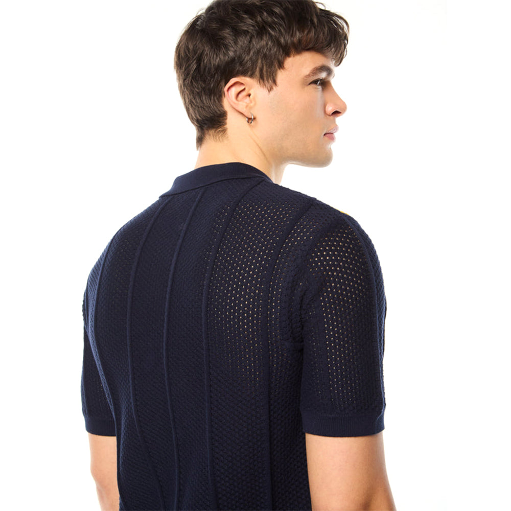 Sergio Tacchini Montell Knit Polo | Maritime Blue