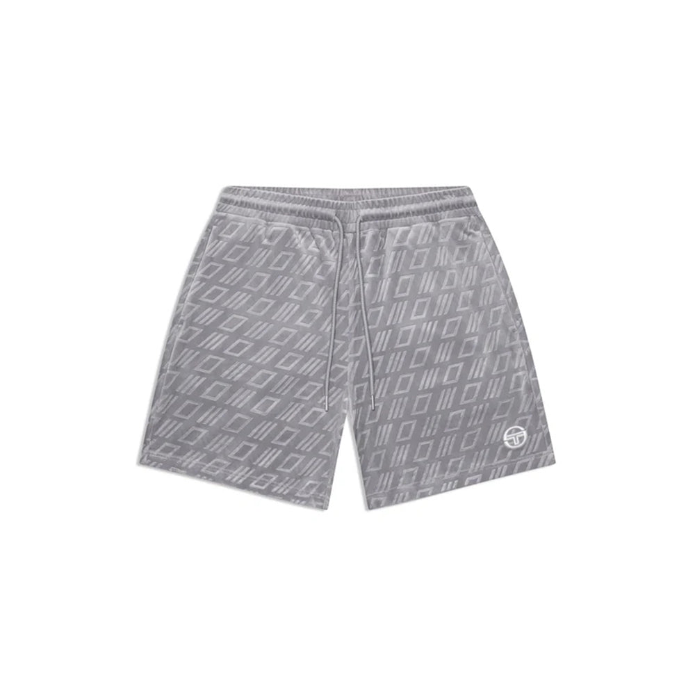 Sergio Tacchini Bandiera Pantalón Corto de Terciopelo Repujado | Sleet