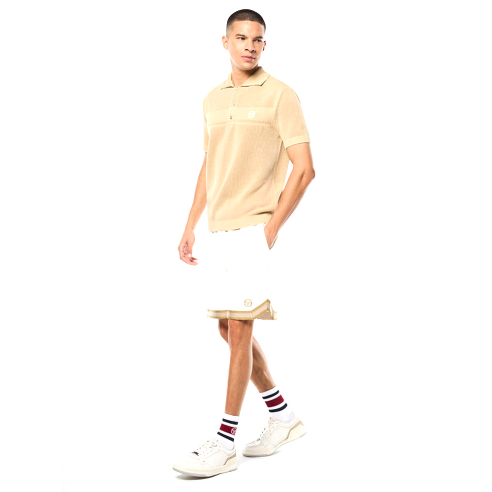 Sergio Tacchini Sabino Knit Polo | Mojave Desert