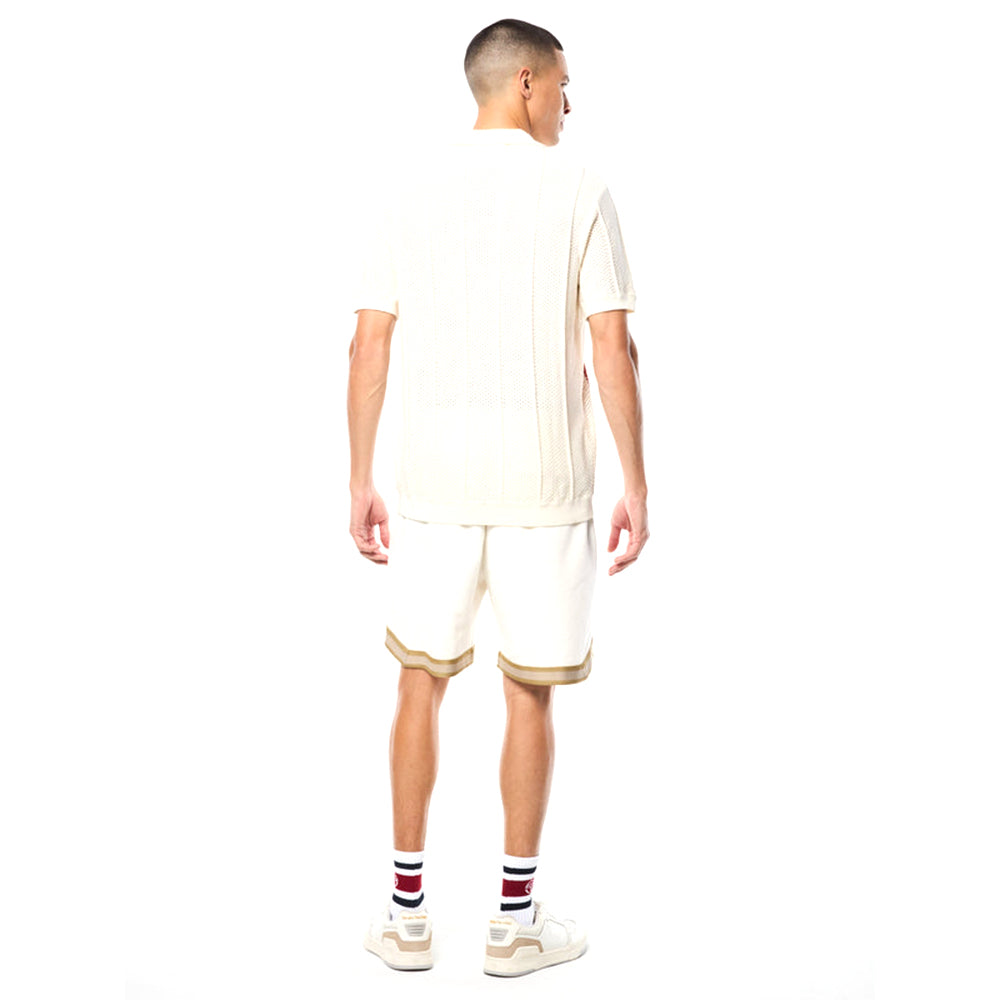 Sergio Tacchini Montell Knit Polo | Gardenia