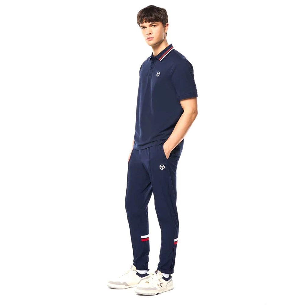 Sergio Tacchini Ciro Pique Polo | Maritime Blue