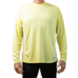 Camiseta de manga larga Picckleball Bella Elfin amarilla para hombre