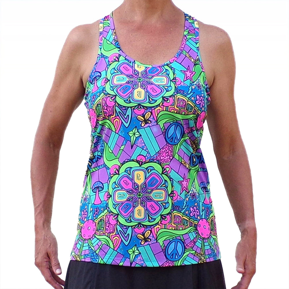 Camiseta de tirantes estilo nadador Bella de pádel Groovy