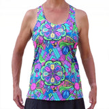 Camiseta de tirantes estilo nadador Bella de pádel Groovy