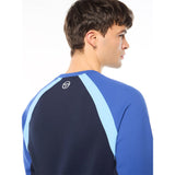 Sergio Tacchini Sportivo Crewneck | Maritime Blue