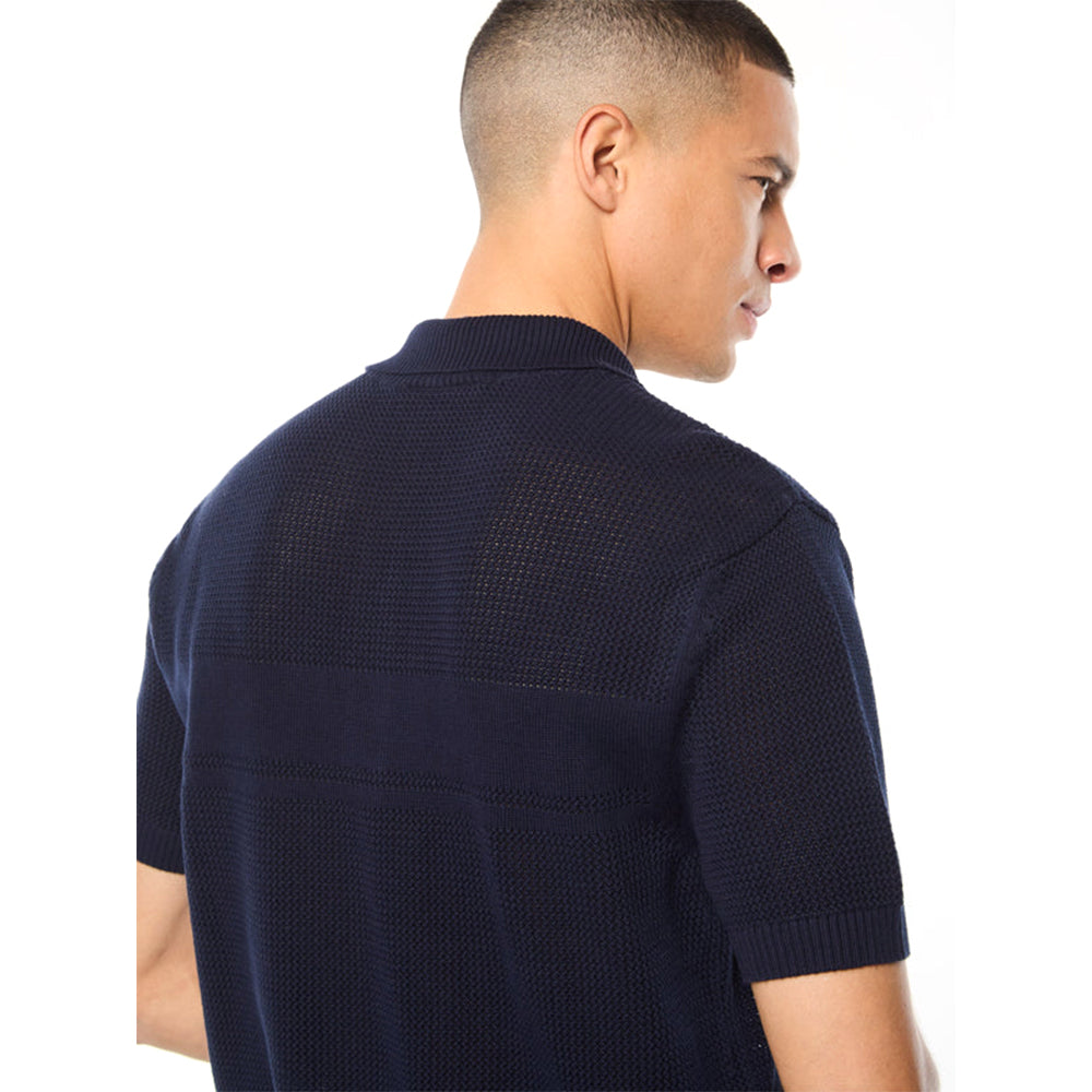 Sergio Tacchini Sabino Knit Polo | Maritime Blue