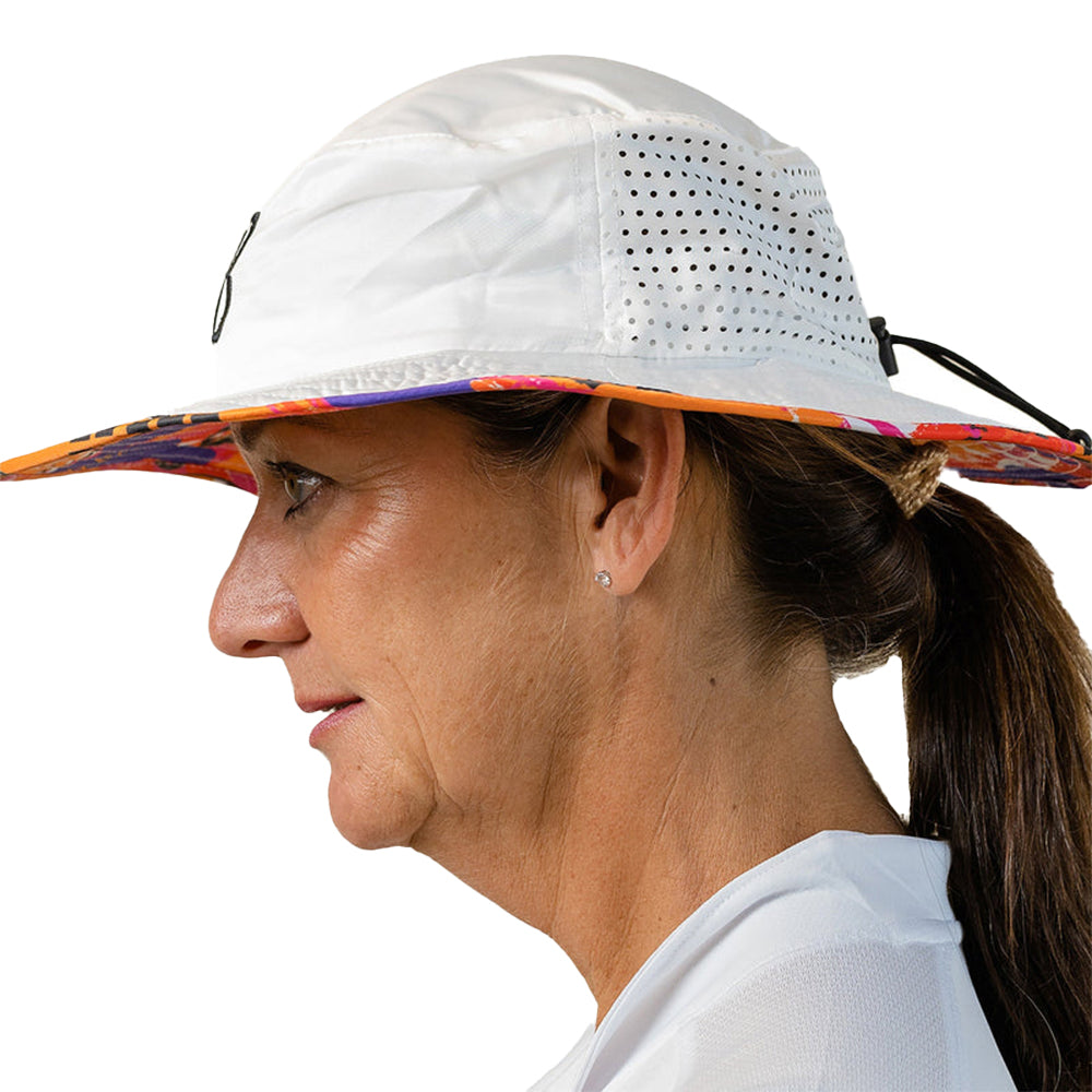 Gorro de pescador Bella de Picckleball con grafitis 3
