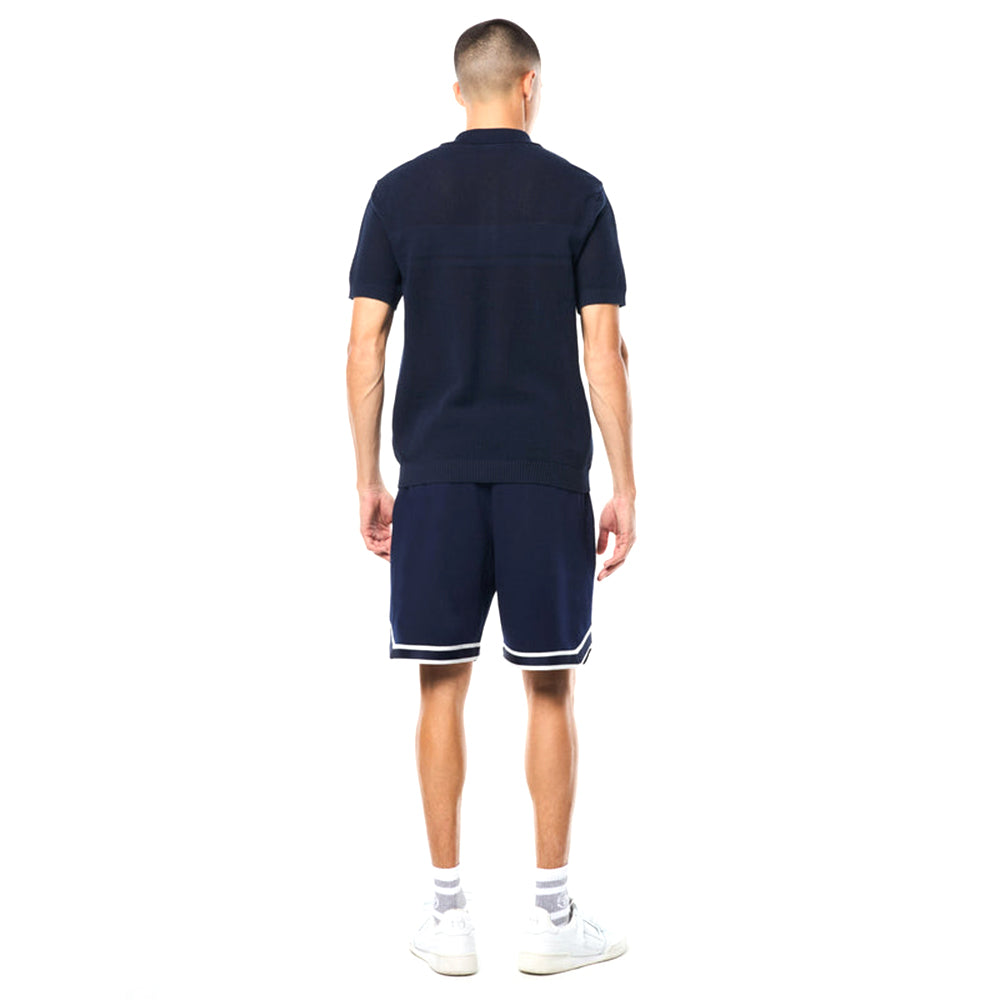 Sergio Tacchini Sabino Knit Polo | Maritime Blue