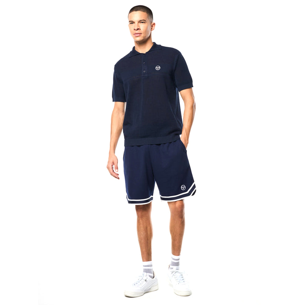 Sergio Tacchini Sabino Knit Polo | Maritime Blue