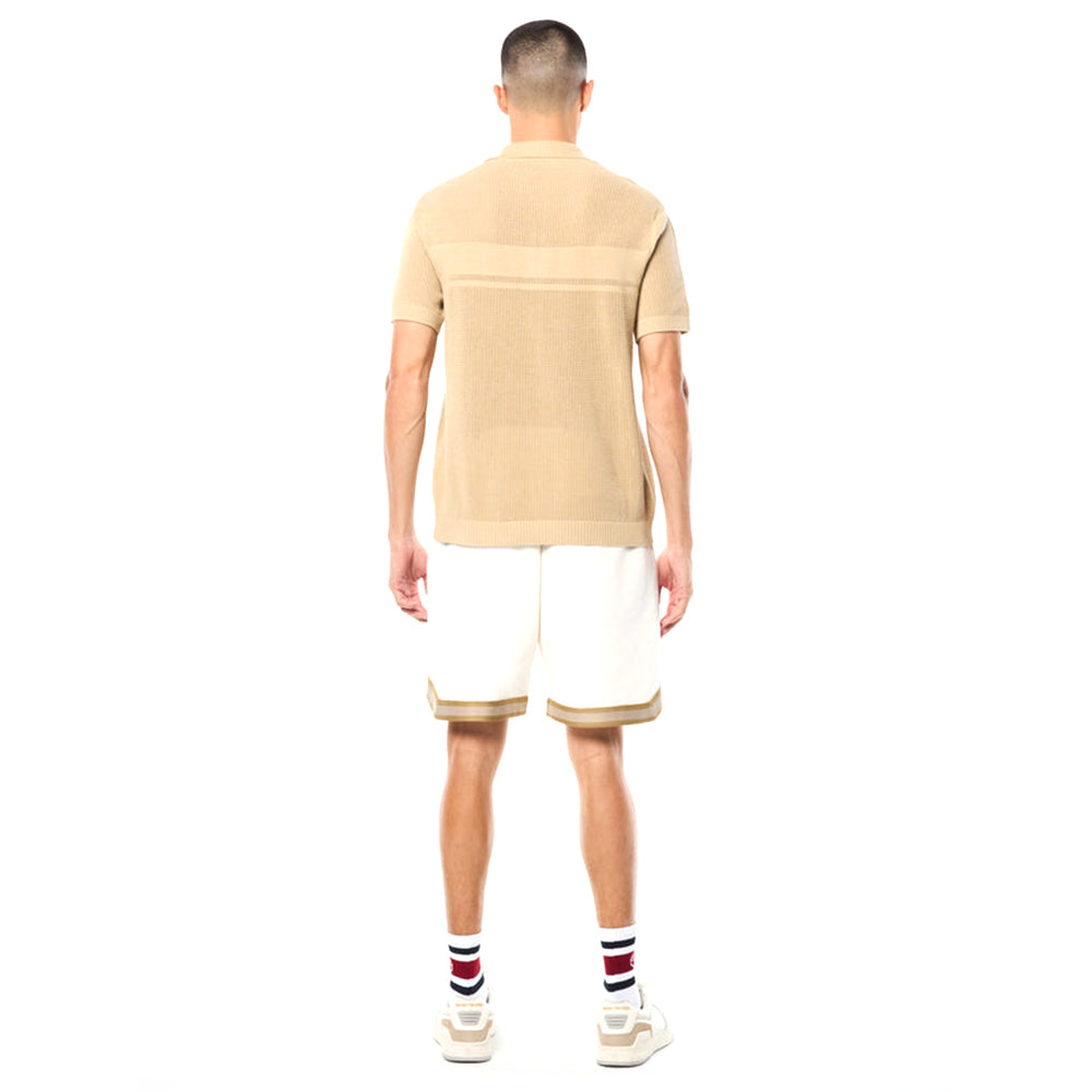 Sergio Tacchini Sabino Knit Polo | Mojave Desert