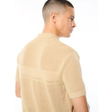 Sergio Tacchini Sabino Knit Polo | Mojave Desert