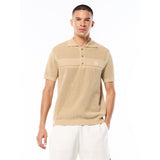 Sergio Tacchini Sabino Knit Polo | Mojave Desert