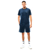 Sergio Tacchini Obliquo Velour Shirt | Key Largo
