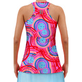 Camiseta sin mangas espalda nadador Picckleball Bella Circle