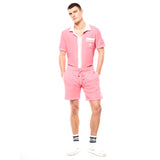 Sergio Tacchini Fratelli Crochet Cabana Short | Rosa Geranio