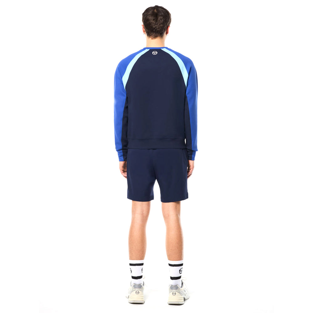Sergio Tacchini Sportivo Crewneck | Maritime Blue