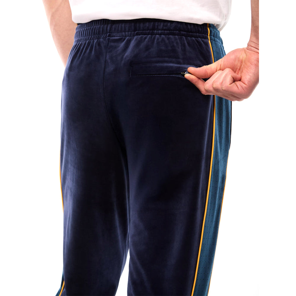 Pantalón de chándal Sergio Tacchini Forato Velour | Azul marino