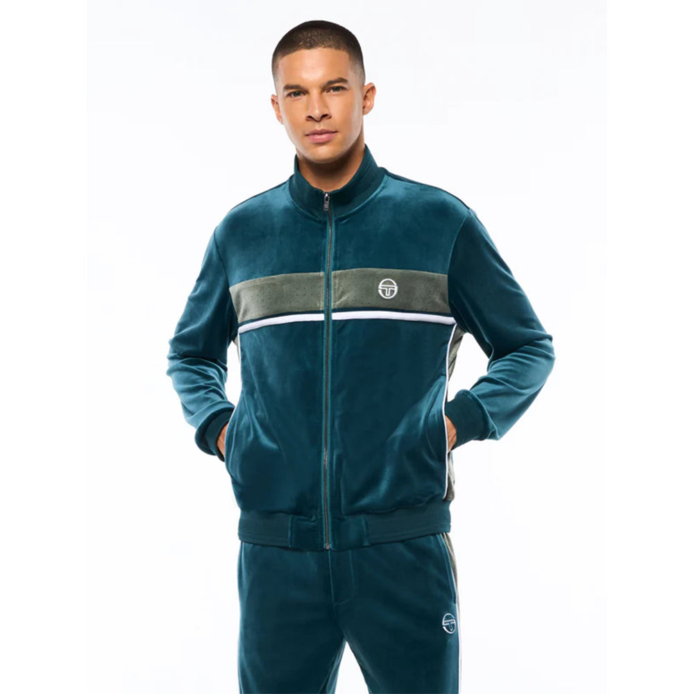 Chaqueta de chándal Sergio Tacchini Forato Velour | Mediterránea