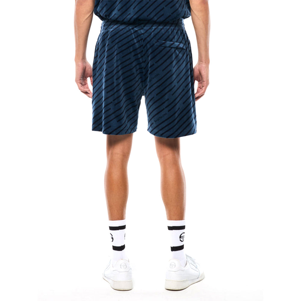 Sergio Tacchini Obliquo Velour Short | Key Largo