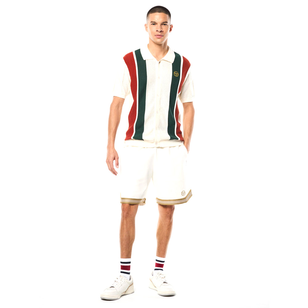 Sergio Tacchini Montell Knit Polo | Gardenia