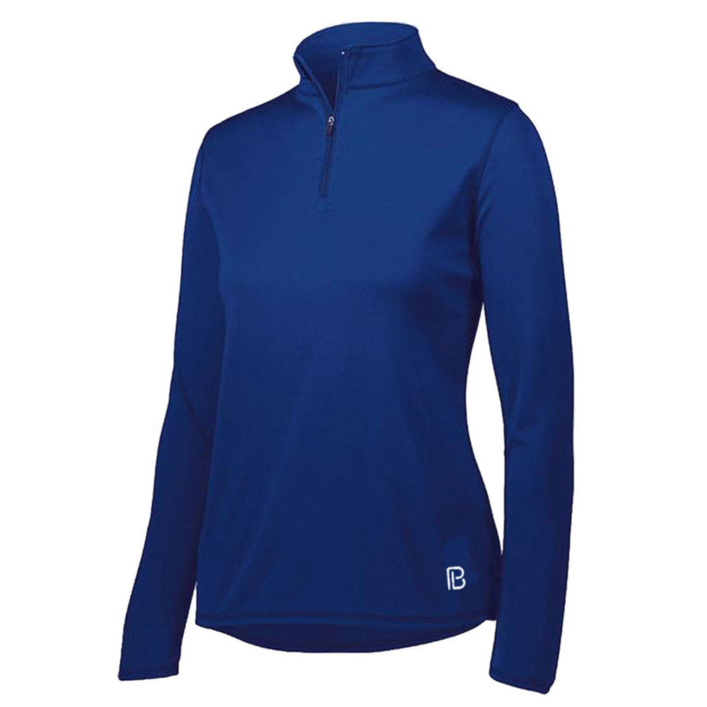 Picckleball Bella 1/4 Zip Manga Larga Marino