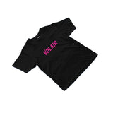Volair T-shirt – Black with Pink Logo