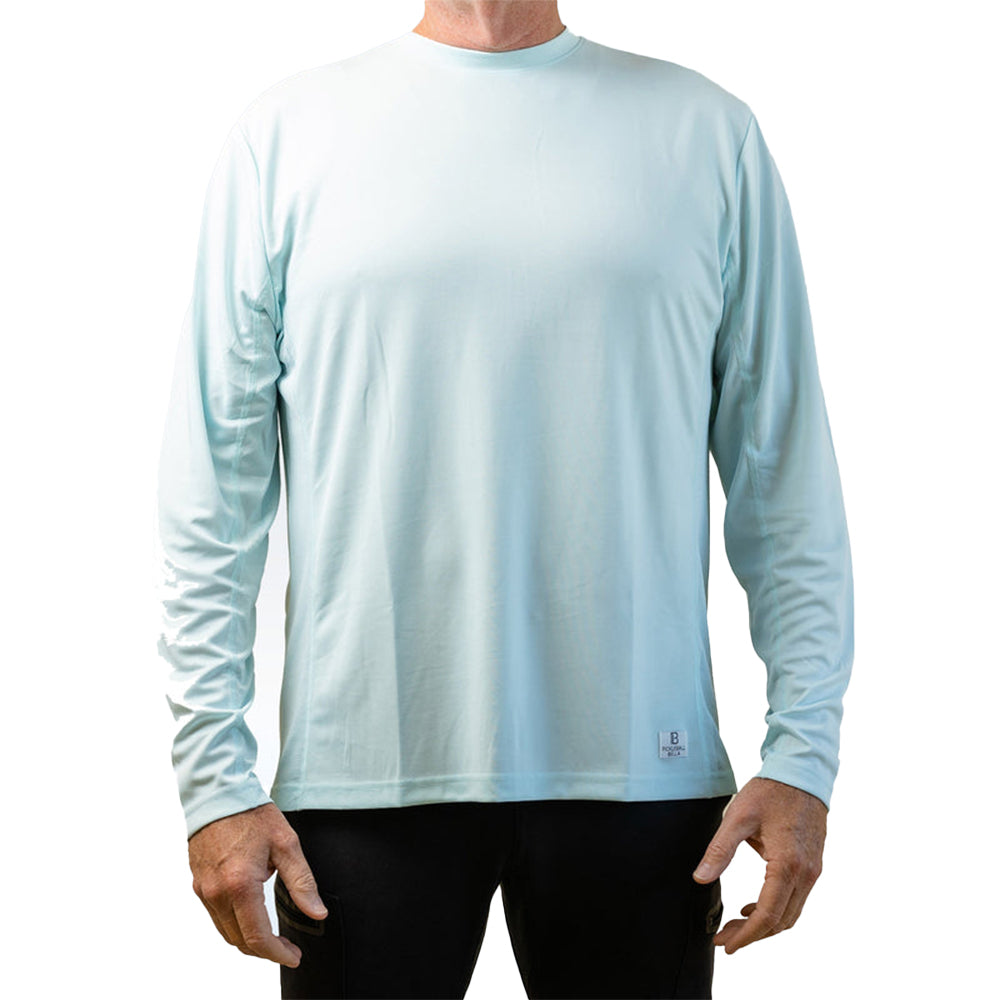 Camiseta de manga larga Picckleball Bella para hombre, color aguamarina