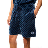 Sergio Tacchini Obliquo Velour Short | Key Largo
