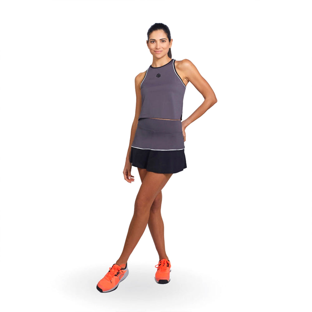 Falda BB Sport Selene Gris Oscuro