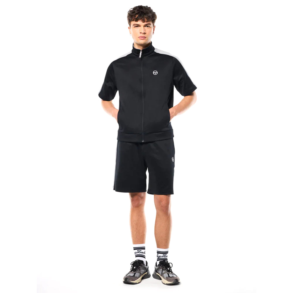 Chaqueta de chándal Sergio Tacchini Viscotti de manga corta | Black Beauty