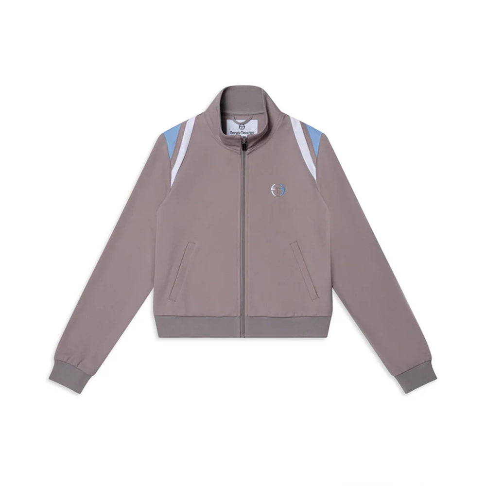 Sergio Tacchini Chamarra deportiva Eredita para mujer | Gris oscuro