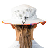 Gorro de pescador Bella de Picckleball con grafitis 3