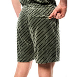 Sergio Tacchini Obliquo Velour Short | Verde Agave